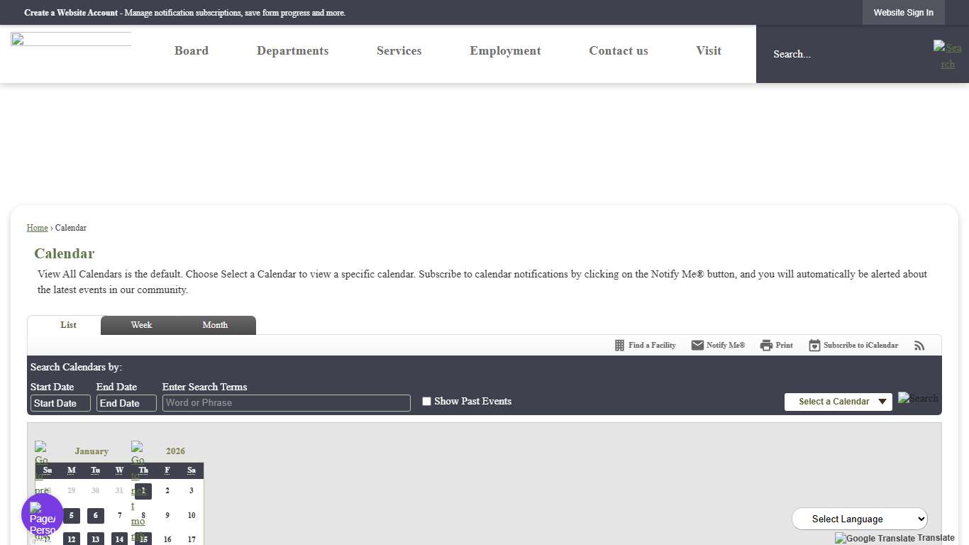Calendar • Mower County, MN • CivicEngage